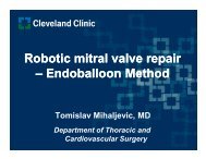 Robotic mitral valve repair âEndoballoon Method Endoballoon Method