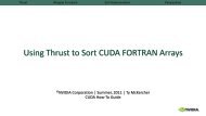 Using Thrust to Sort CUDA FORTRAN Arrays - NVIDIA Developer ...