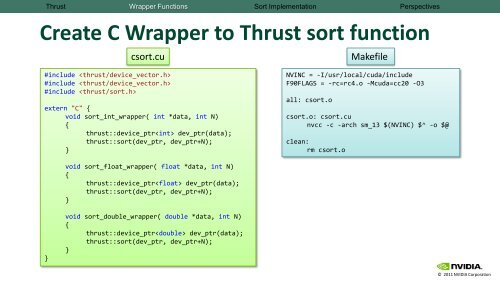 Using Thrust to Sort CUDA FORTRAN Arrays - NVIDIA Developer ...