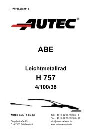 ABE H 757 - AUTEC GmbH & Co. KG