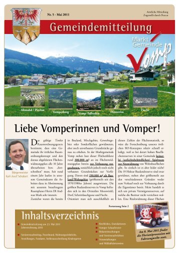 (2,58 MB) - .PDF - Gemeinde Vomp - Land Tirol