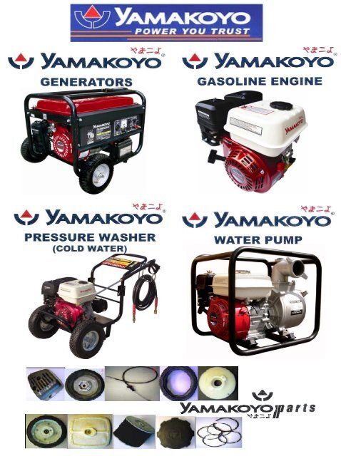 Yamakoyo Parts Catalog - WCS Distributing, Inc.