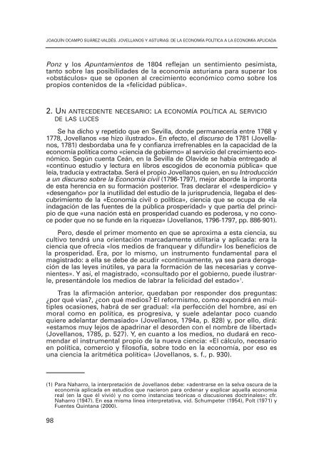 jovellanos y asturias - Revista Asturiana de Economia