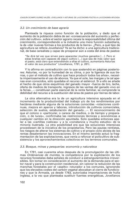 jovellanos y asturias - Revista Asturiana de Economia