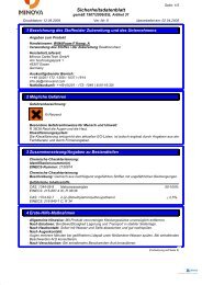 Sicherheitsdatenblatt