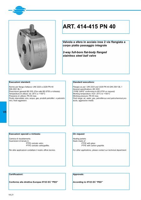 GENERALE GENERAL CATALOGUE - Szele-Tech Bt.