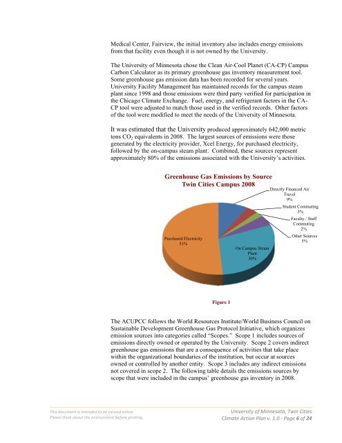 Climate Action Plan - ACUPCC Reports - Climate Commitment