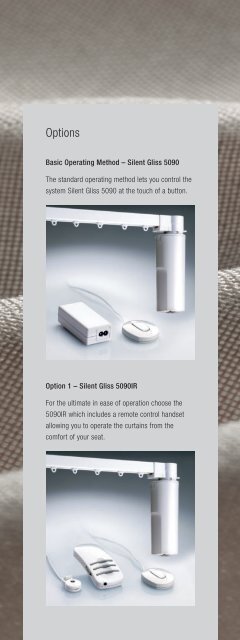 Silent Gliss 5090 Brochure - Curtain Poles