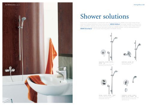 www.grohe.co.uk New GROHE Eurolines