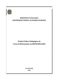 biotecnologia - UFGD