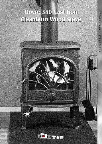 Dovre 550 Cast Iron Cleanburn Wood Stove - Harworth Heating Ltd