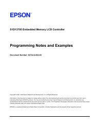 Programming Notes and Examples