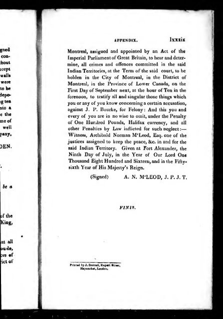 Statement respecting the Earl of Selkirk's Settlement of Kildonan ...