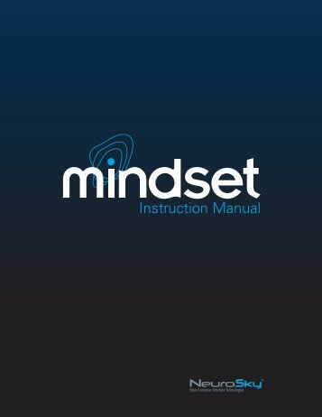 MindSet User Manual - MyndPlay