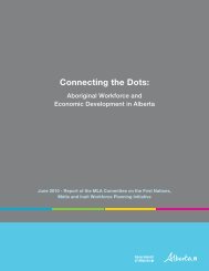 Connecting the Dots: Aboriginal Workforce and Economic ...