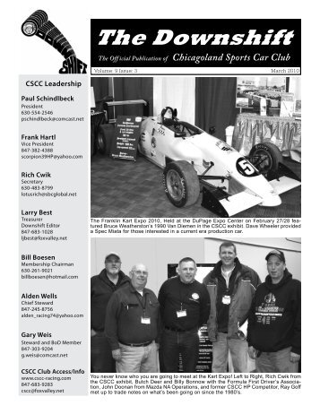 March 2010 - Kart Expo - Chicagoland Sports Car Club