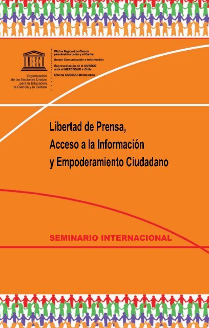 Libertad de Prensa, Acceso a la InformaciÃ³n y ... - unesdoc - Unesco