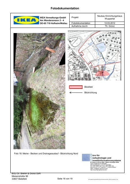 01 Hydrogeologische Stellungnahme zu den ... - Stadt Wuppertal