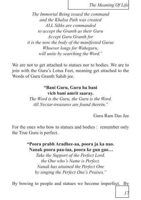 The Meaning Of Life.indd - Raj Karega Khalsa Network