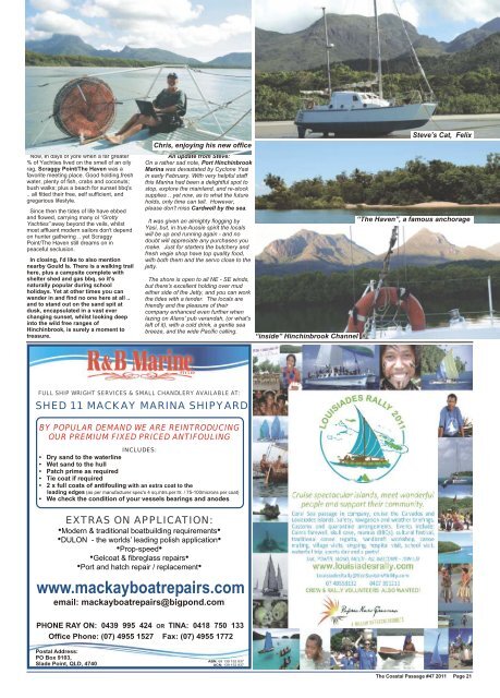 TCP A 47 PG 1 - The Coastal Passage Home Page