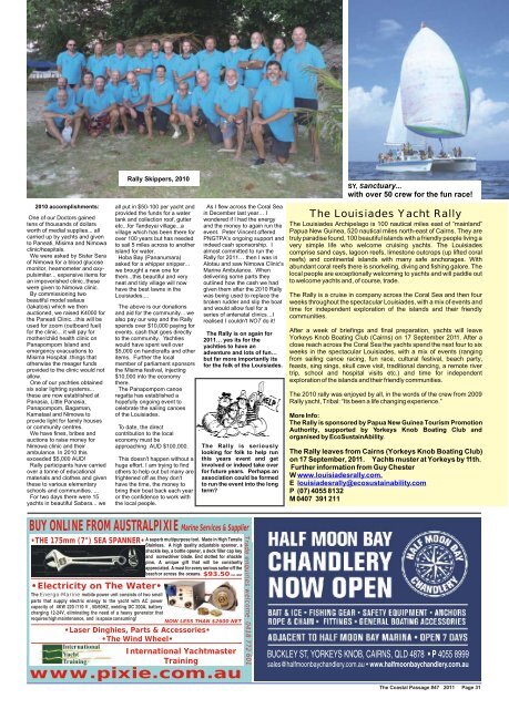 TCP A 47 PG 1 - The Coastal Passage Home Page