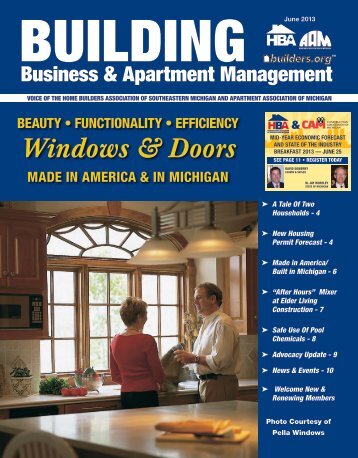 June 2013 BBAM Magazine - HBA of Southeastern Michigan