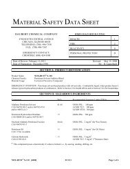 Nox-Rust X-110 MSDS - Daubert Chemical Company, Inc.