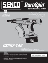 DS202-14V DuraSpin - Senco