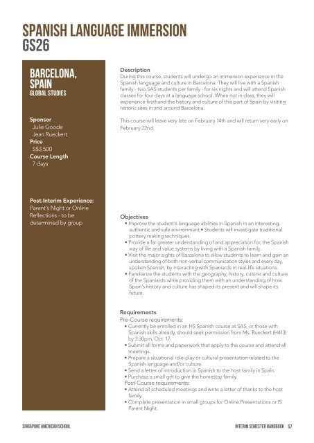 Download a PDF of the 2013 Interim Semester Handbook.