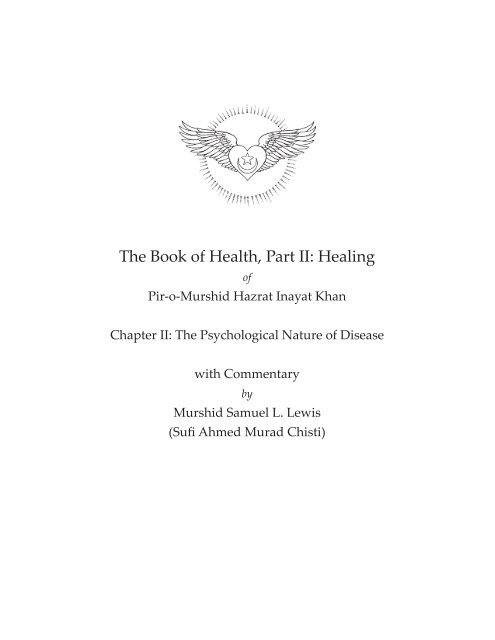 The Book of Health, Part II: Healing - Murshid Sam's Living Stream