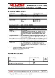 48C T1615MEP - Access Communications