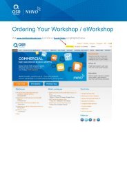 Ordering Your Workshop / eWorkshop - QSR International