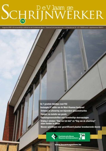 Vlaamse Schrijnwerker_augustus_2009.pdf - Magazines Construction