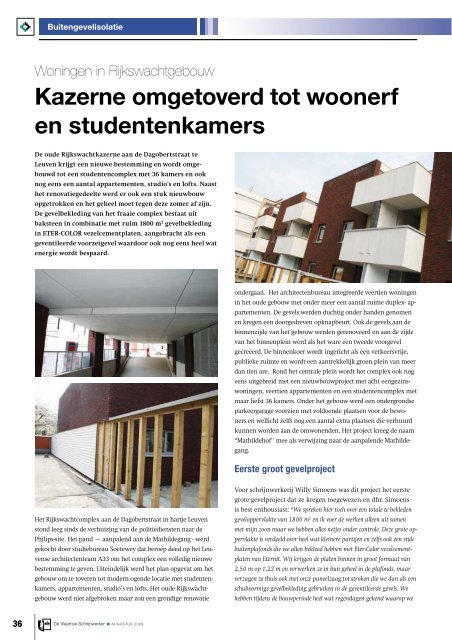 Vlaamse Schrijnwerker_augustus_2009.pdf - Magazines Construction