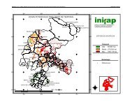 zonas potenciales para trigo de temporal - INIFAP Zacatecas