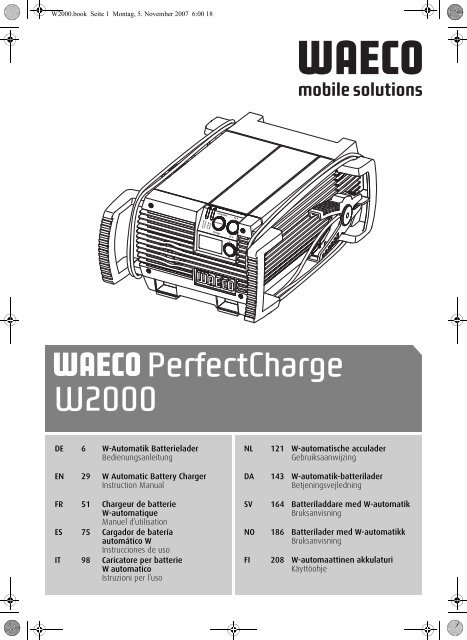 PerfectCharge W2000 - Waeco