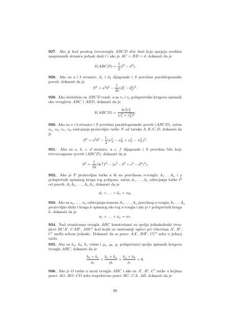 postavka zadataka u pdf formatu - 663KB - Alas