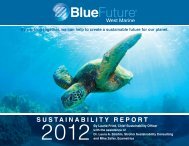 SUSTAINABILITY REPORT - West Marine