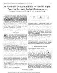 An Automatic Detection Scheme for Periodic Signals Based on ...