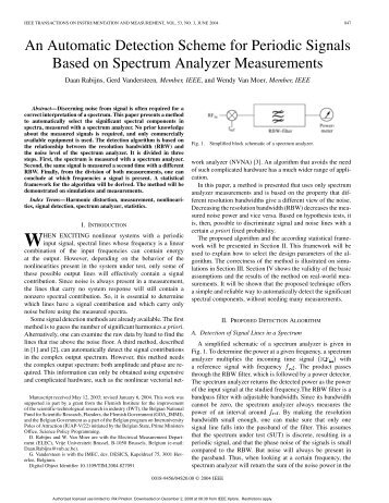 An Automatic Detection Scheme for Periodic Signals Based on ...