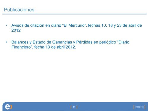 Presentación template - Entel