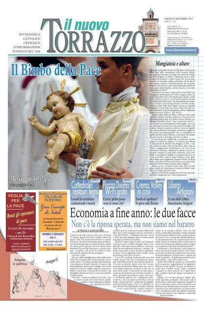 Edizione del 29/12/2012 - Il Nuovo Torrazzo