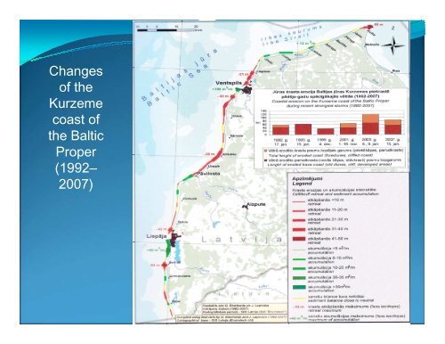 Coastal erosion of Latvia Coastal - KIMO