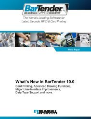 What's New in BarTender 10.0 - Seagull Scientific