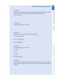 ACTIVITATS D'AVALUACIÃƒÂ“ - XELU.NET