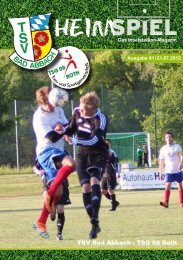 TSV Bad Abbach : TSG 08 Roth