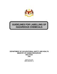 12. Guidelines for Labelling of Hazardous Chemicals, 1997 - Dosh