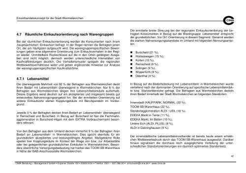 CIMA Einzelhandelskonzept Wermelskirchen ZV neu - Rheinischer ...