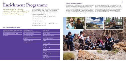 Sixth Form Prospectus - The Perse School