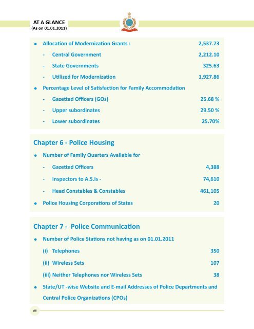 Data on Police Organisations in India - Commonwealth Human ...